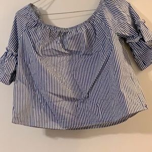 Off the shoulder top.